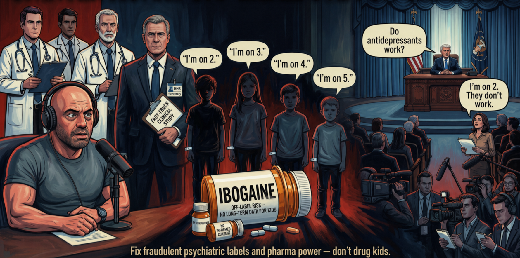 Executive Order Driven Off‑Label Behavioral Health: Nothing to Measure, Now Reaching for Street Drugs